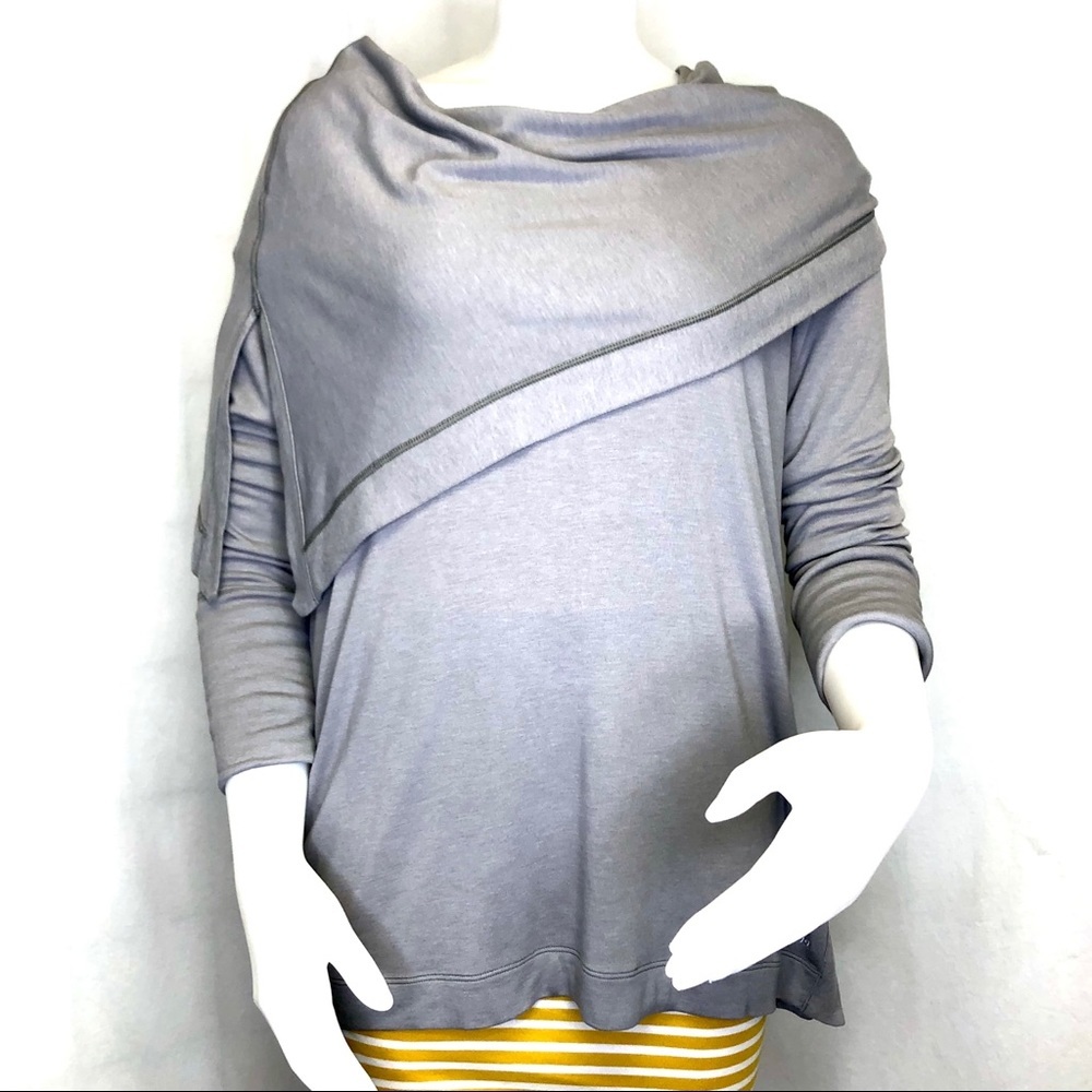 Women Handful tunic asymmetrical neck , sz s